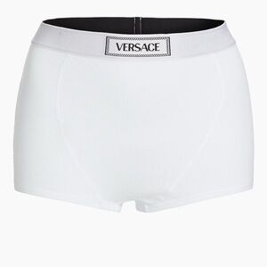Versace Women's White Bike Shorts
